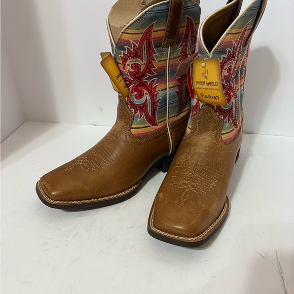 Ariat kids' Western boots, NWT the Lonestar Western Boot - Picture 2 of 9